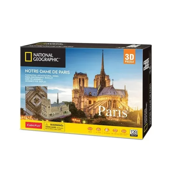 National Geographic Puzzle 3D - Notre Dame de Paris